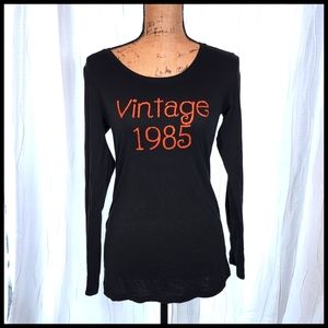 Vintage 1985 Sleep Shirt, Boutique Shop Made
